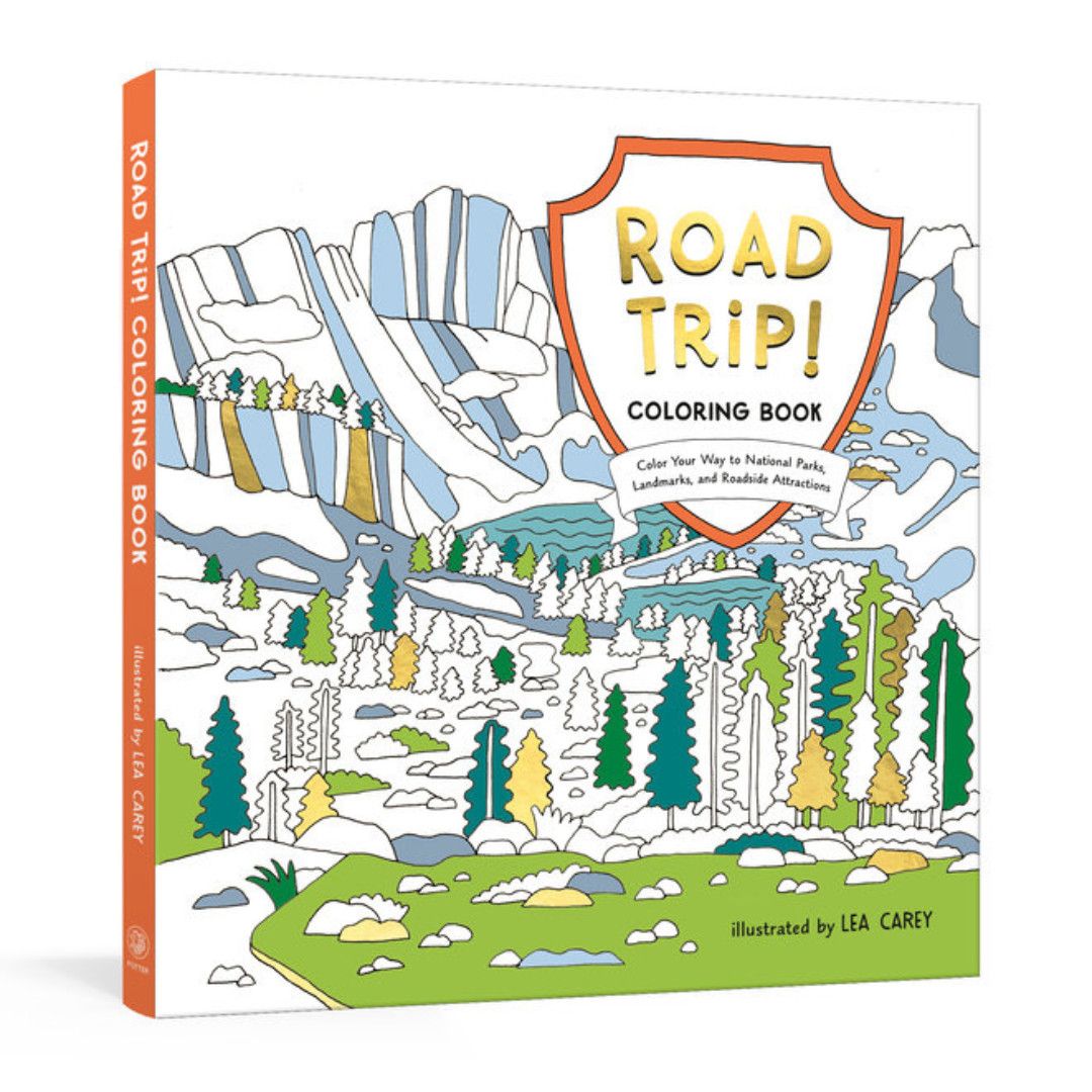 COLORING BOOK ROAD TRIP!