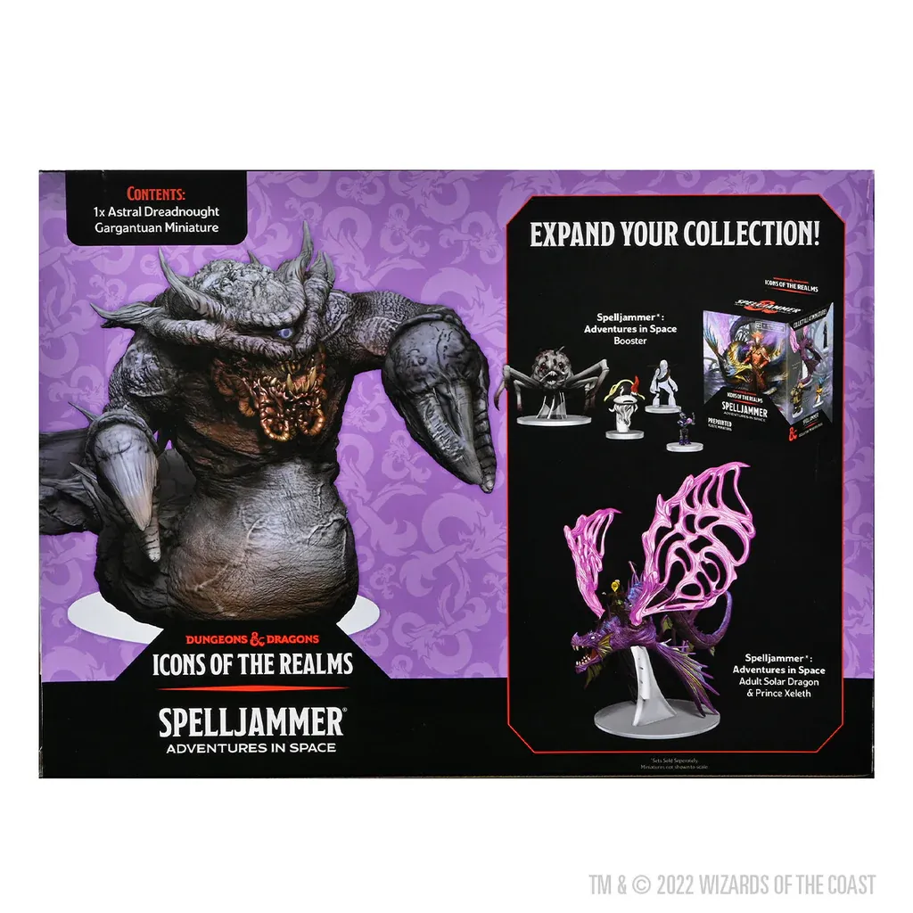MINIS: D&D: ICONS OF THE REALMS - SPELLJAMMER ADVENTURES IN SPACE ASTRAL DREADNOUGHT MINIS: D&D: ICONS OF THE REALMS - SPELLJAMMER ADVENTURES IN SPACE ASTRAL DREADNOUGHT
