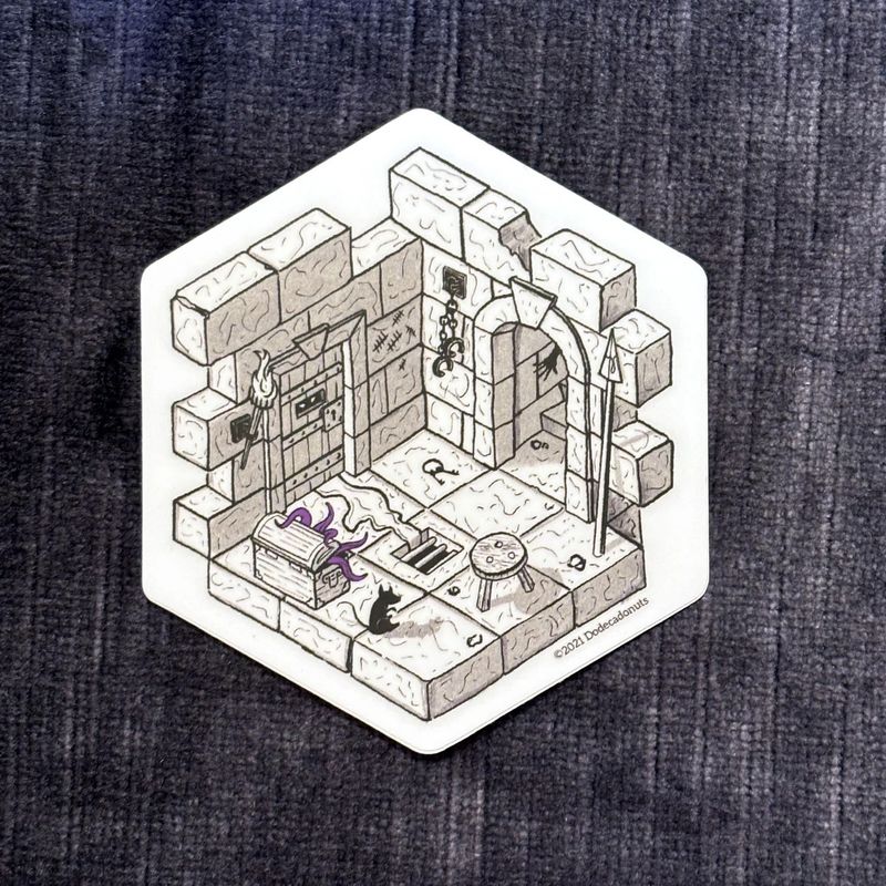 STICKER - ISOMETRIC DUNGEON