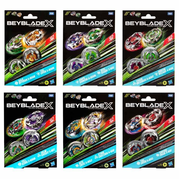 BEYBLADE: X: 2-PACK ASSORTMENT