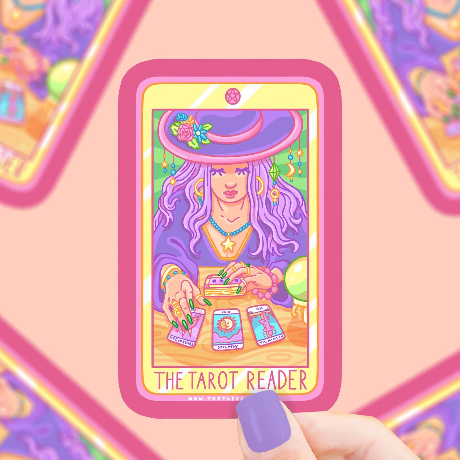 STICKER - TAROT THE READER