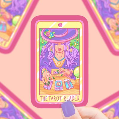 STICKER - TAROT THE READER