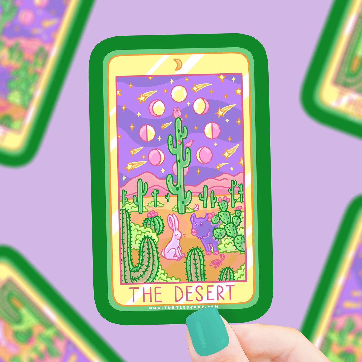 STICKER - TAROT THE DESERT