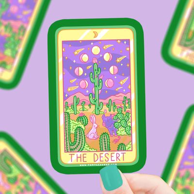 STICKER - TAROT THE DESERT