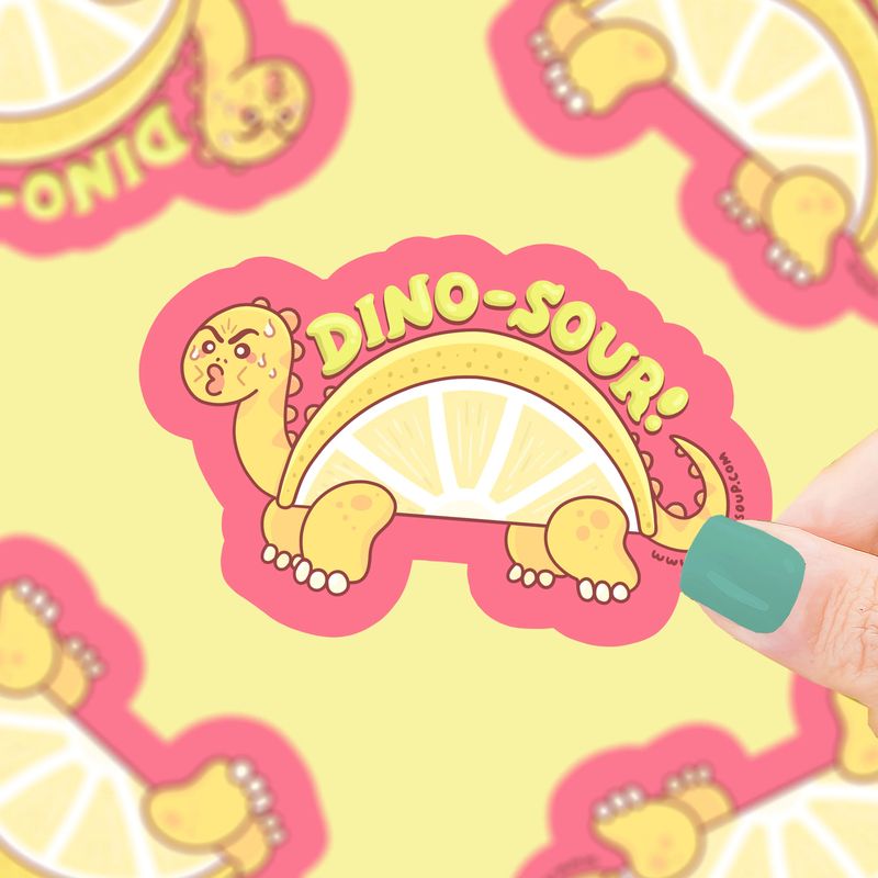 STICKER - DINO SOUR