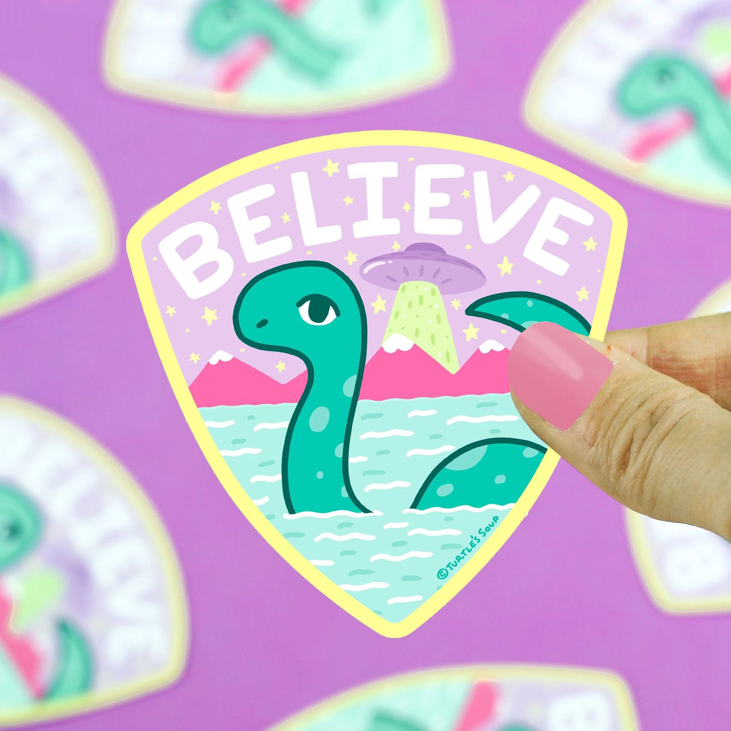 STICKER - BELIEVE LOCH NESS MONSTER