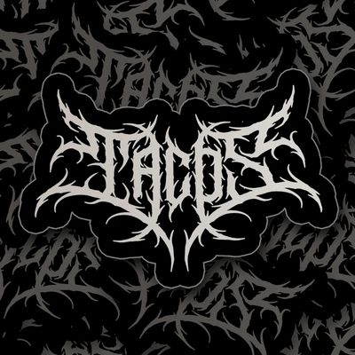STICKER - DEATH METAL TACOS