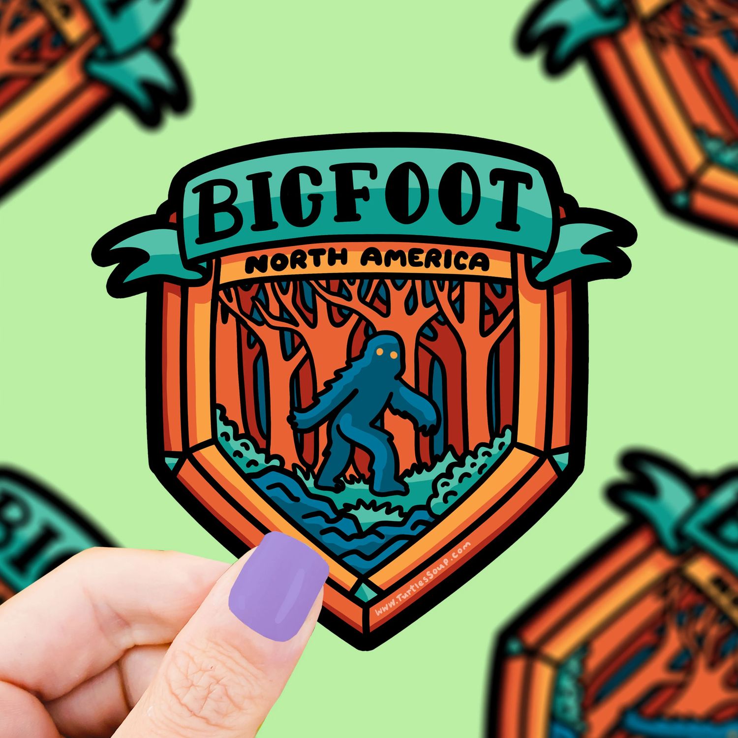 STICKER - BIGFOOT LOCATION SIGHTING