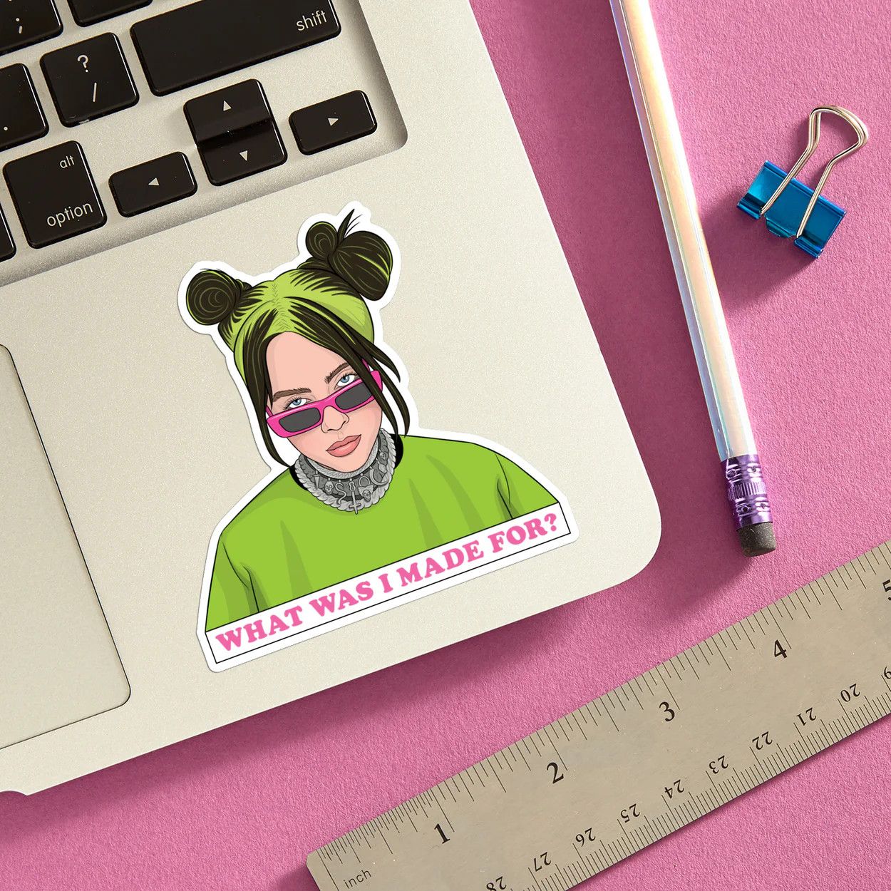 STICKER - BILLIE EILISH WHAT WAS I MADE FOR