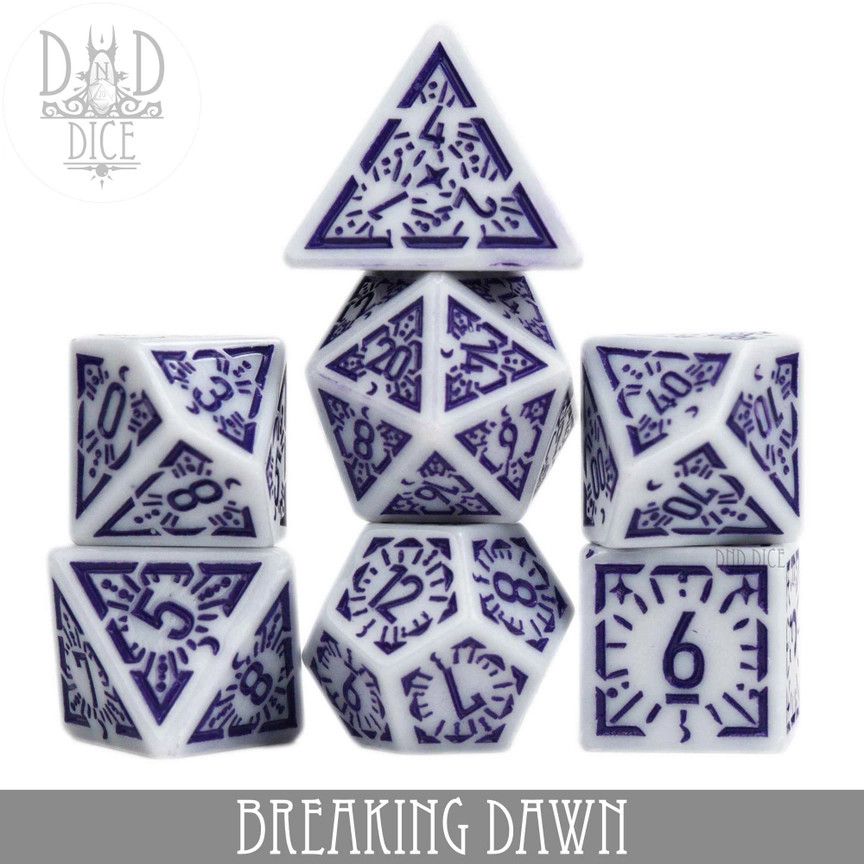 dnd DICE SET 7 BREAKING DAWN
