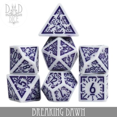dnd DICE SET 7 BREAKING DAWN