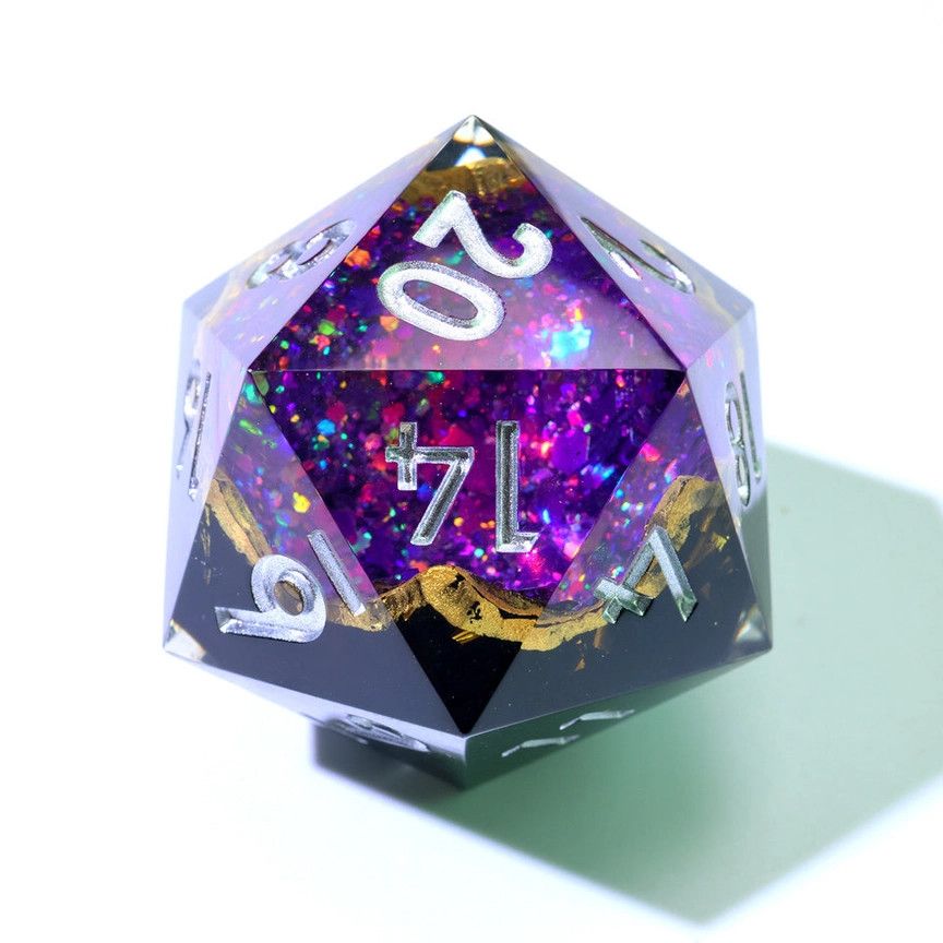 DICE D20 50mm GEODE - REGAL RELIC