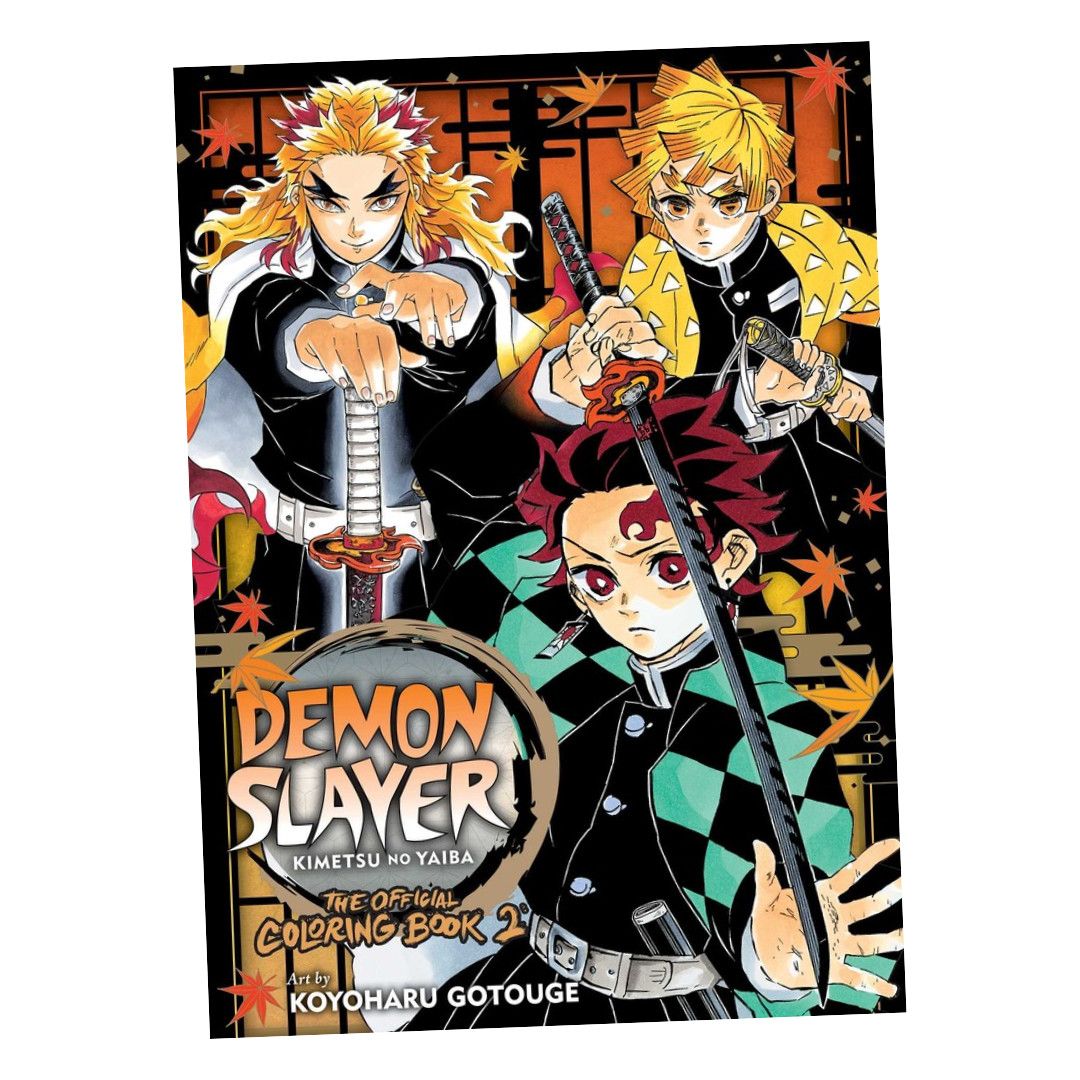 COLORING BOOK DEMON SLAYER: KIMETSU NO KAIBA