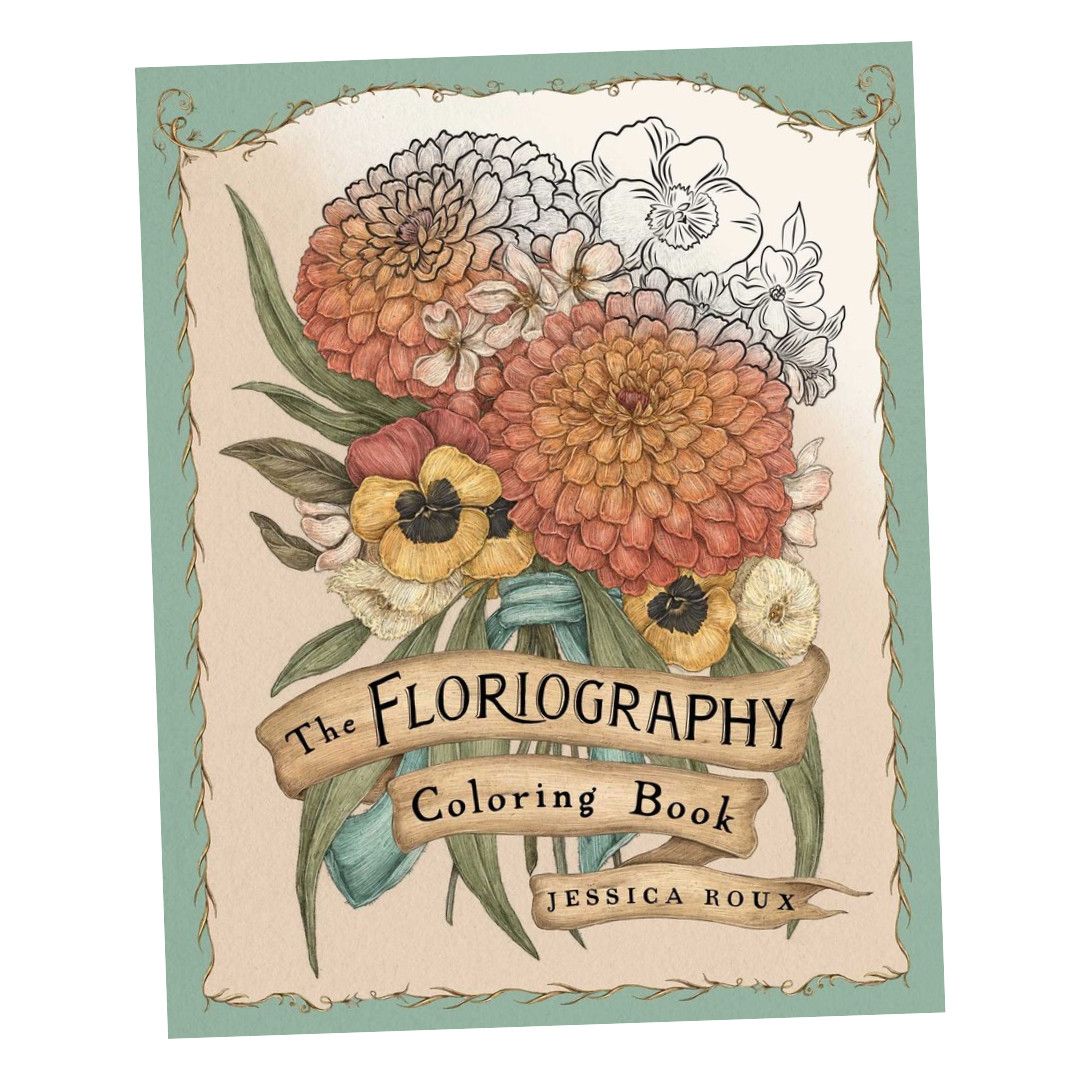 COLORING BOOK FLORIOGRAPHY