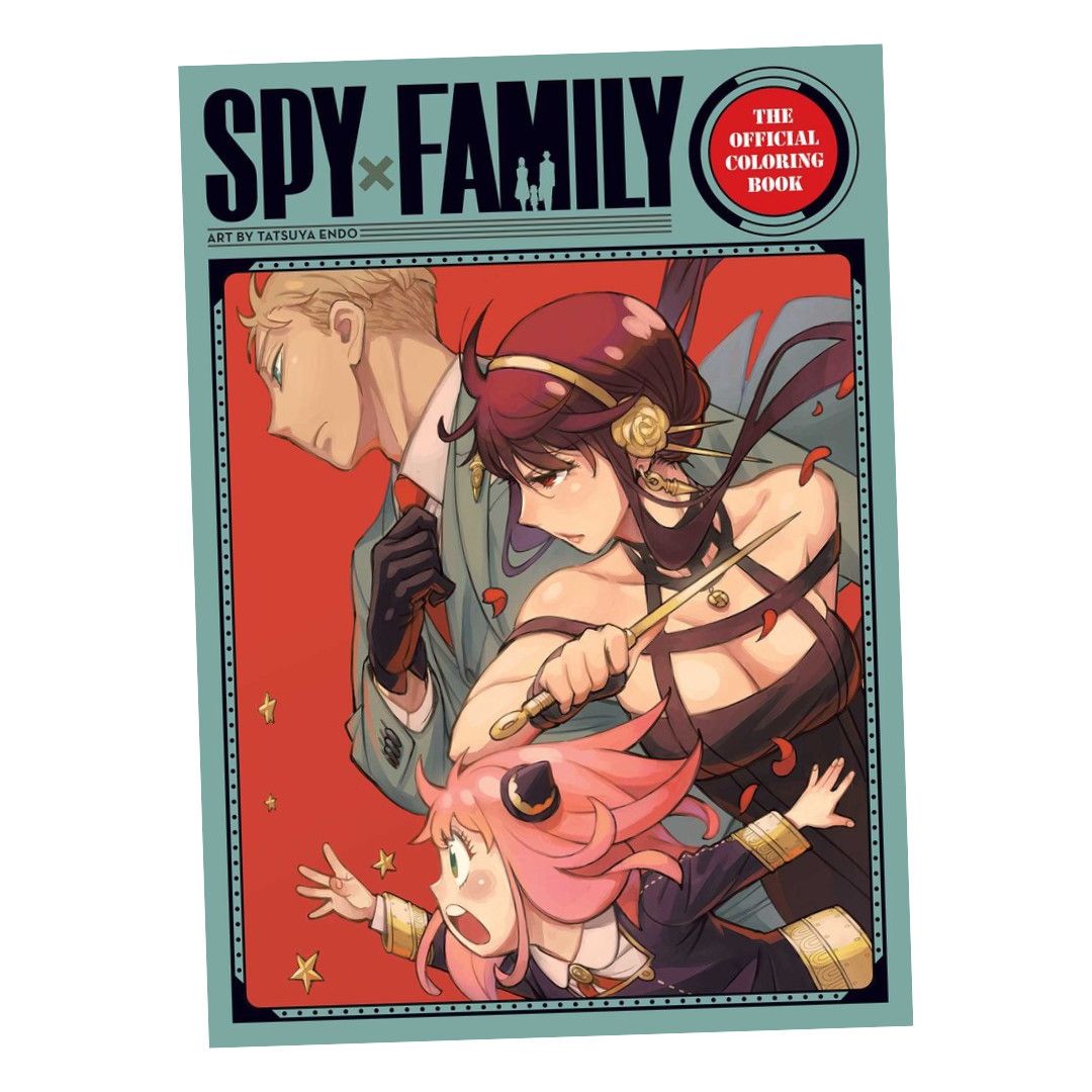 COLORING BOOK SPY x FAMILY