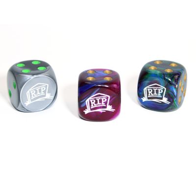 CUSTOM D6 16mm R.I.P. (Assorted Colors)