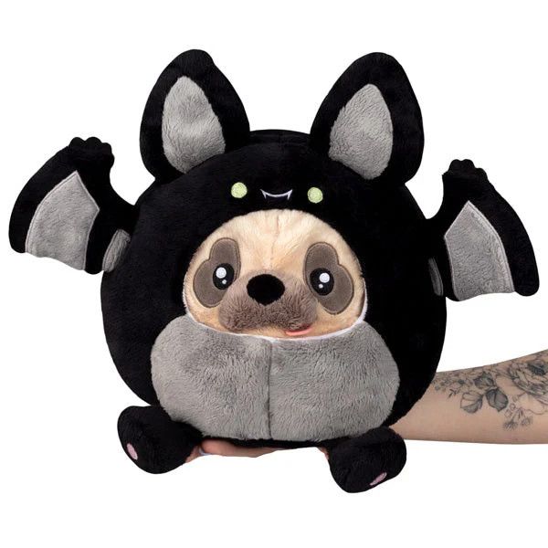 SQUISHABLE 7&quot; UNDERCOVER PUG IN BAT