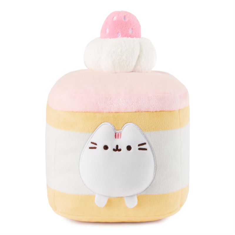 PUSHEEN STRAWBERRY SPONGE CAKE 6&quot;