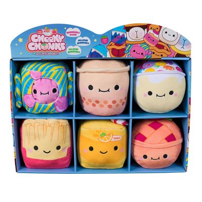 PLUSH CHEEKY CHONKS ASSORTED 4.5&quot;