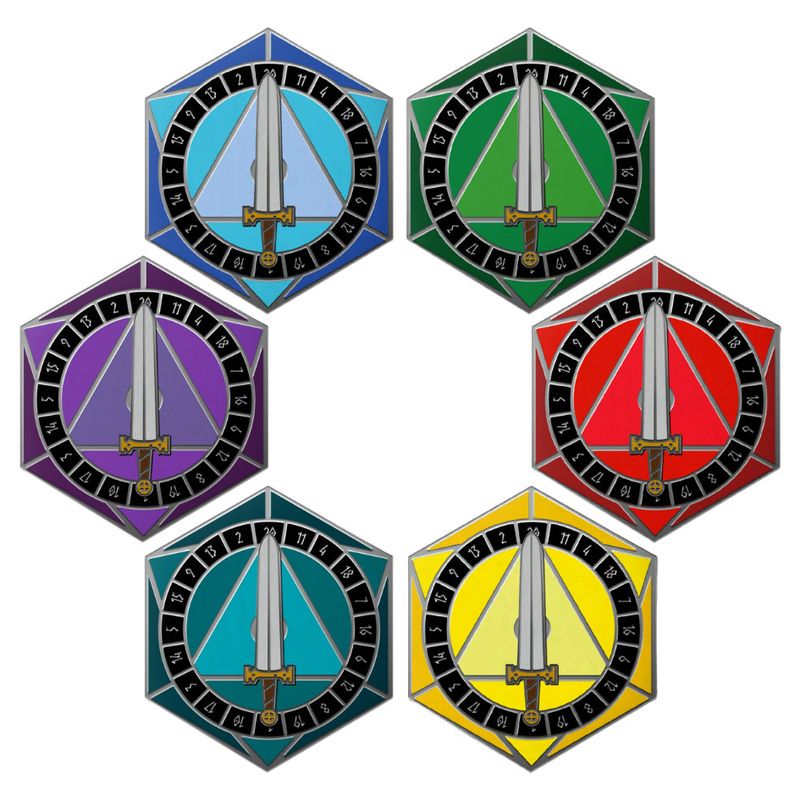 PIN - D20 SWORD SPINNER