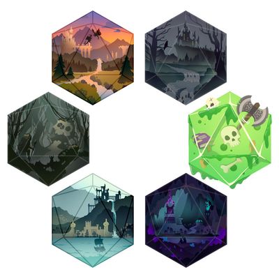 STICKER - D20 DIE CUT DECAL