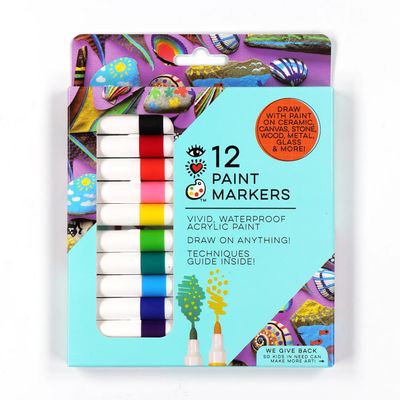 PAINT MARKERS - ACRYLIC (12)