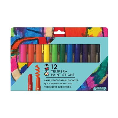 PAINT STICKS - TEMPERA (12)