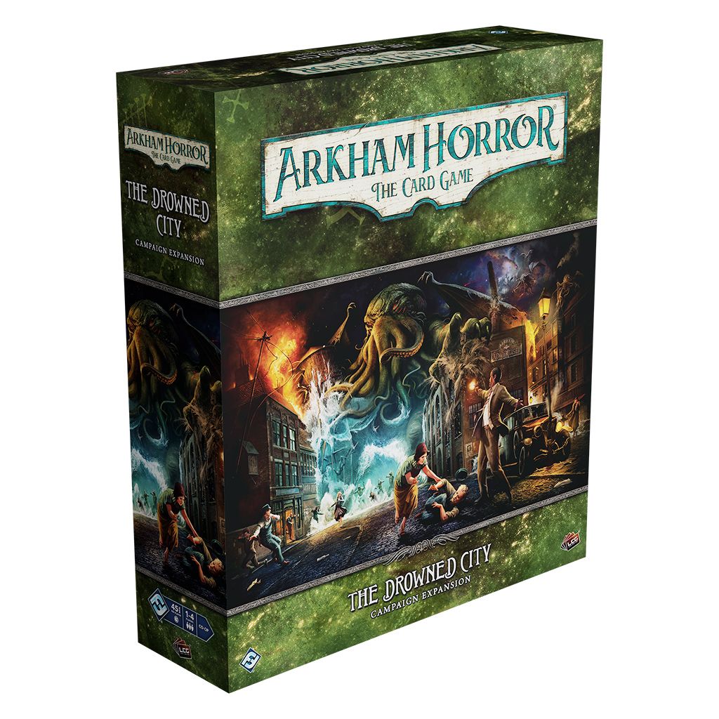 ARKHAM HORROR LCG: THE DROWNED CITY CAMPAIGN EXPANSION