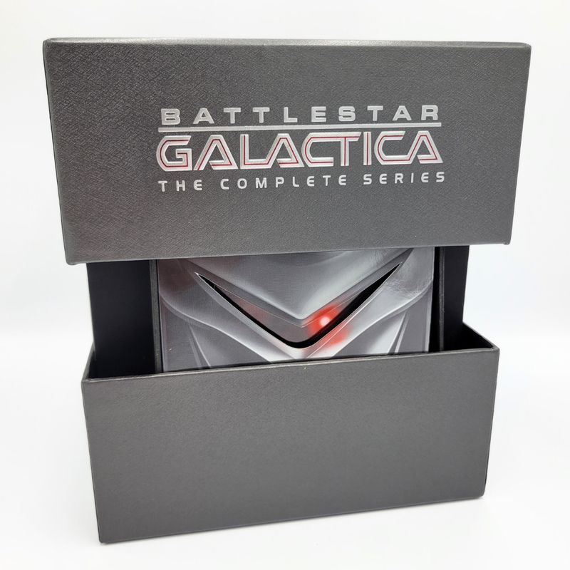 BATTLESTAR GALACTICA: THE COMPLETE SERIES DVD SET (2009, Used)