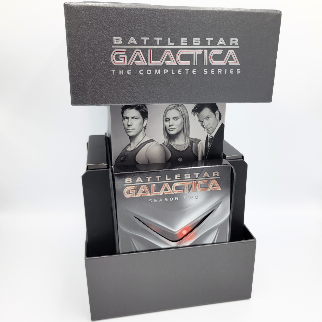 BATTLESTAR GALACTICA: THE COMPLETE SERIES DVD SET (2009, Used)
