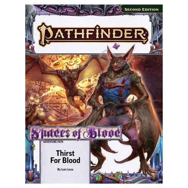 PATHFINDER 2E: ADVENTURE - THIRST FOR BLOOD SHADES OF BLOOD 1/3
