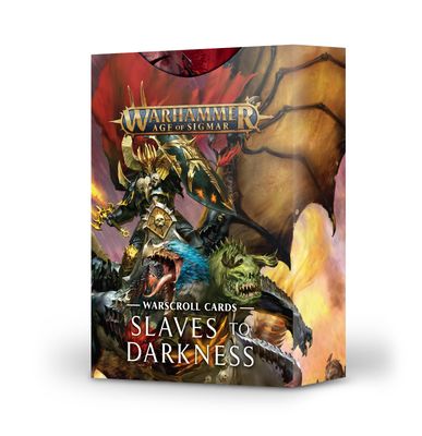 WARSCROLL CARDS: SLAVES TO DARKNESS