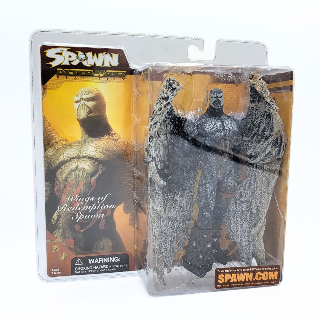 SPAWN SERIES 21 ACTION FIGURE - WINGS OF REDEMPTION SPAWN (2002)