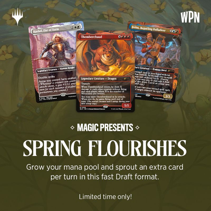 EVENT: MtG Presents: Spring Flourishes Draft [4/26] 2:00 PM