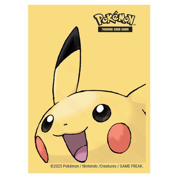 DECK PROTECTOR: POKEMON: PIKACHU SLEEVES 65CT