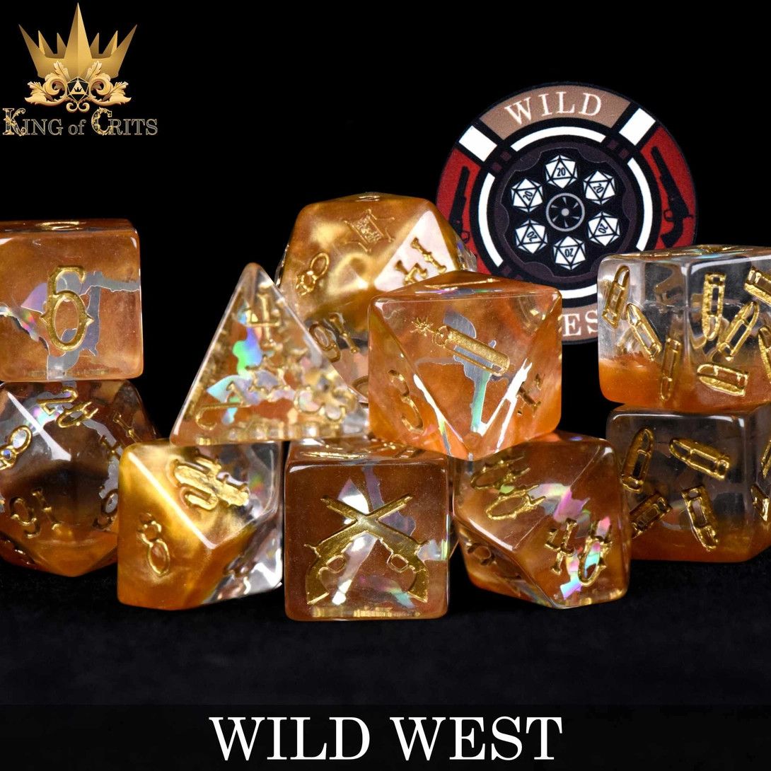 dnd DICE SET 11 WILD WEST