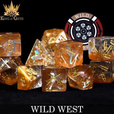 dnd DICE SET 11 WILD WEST