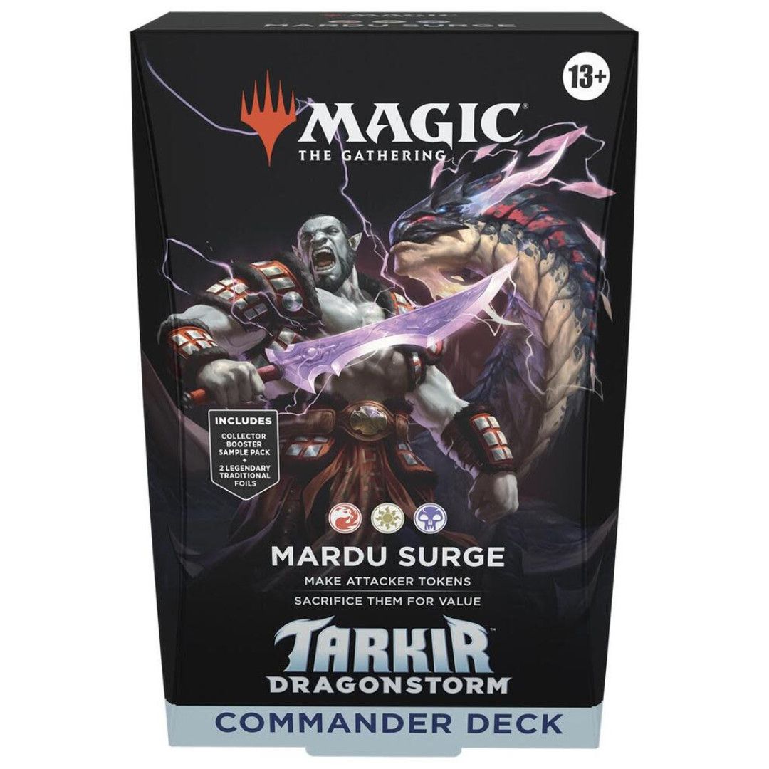 MTG: TARKIR DRAGONSTORM COMMANDER DECK MARDU SURGE