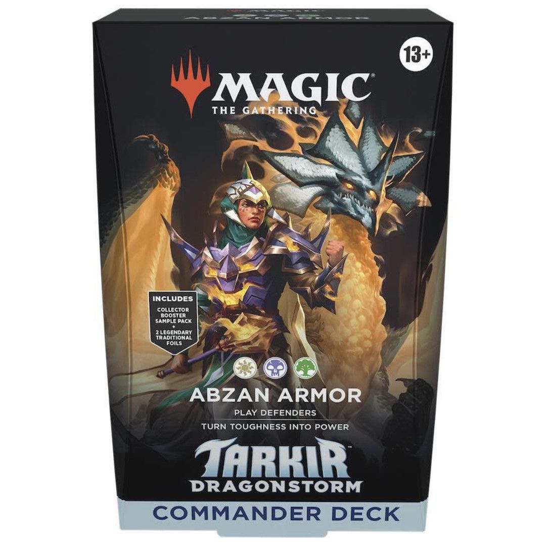 MTG: TARKIR DRAGONSTORM COMMANDER DECK ABZAN ARMOR