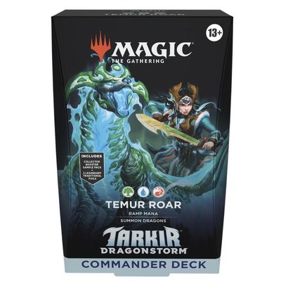 MTG: TARKIR DRAGONSTORM COMMANDER DECK TEMUR ROAR