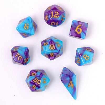 hym DICE SET 8 WYRMFORGED ROLLERS - BANSHEE&#39;S WAIL