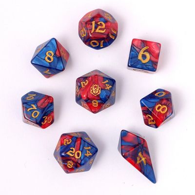 hym DICE SET 8 WYRMFORGED ROLLERS - STORMCALLER