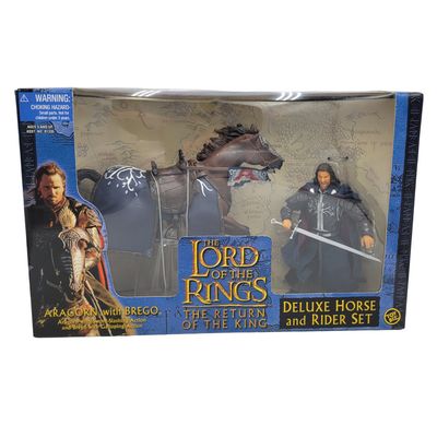 LotR: RETURN OF THE KING FIGURES - ARAGORN w/ BREGO