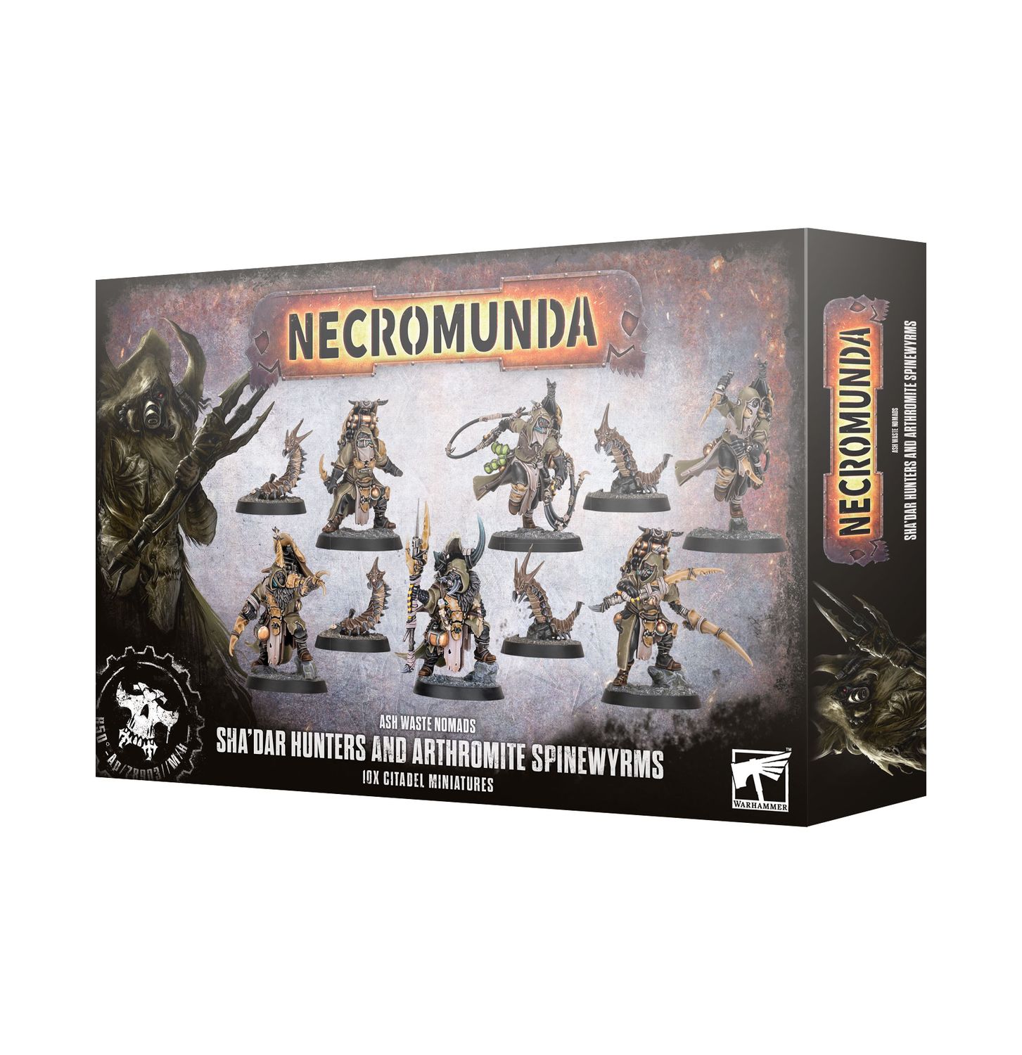 NECROMUNDA: SHA&#39;DAR HUNTERS &amp; ARTHROMITE SPINEWYRMS