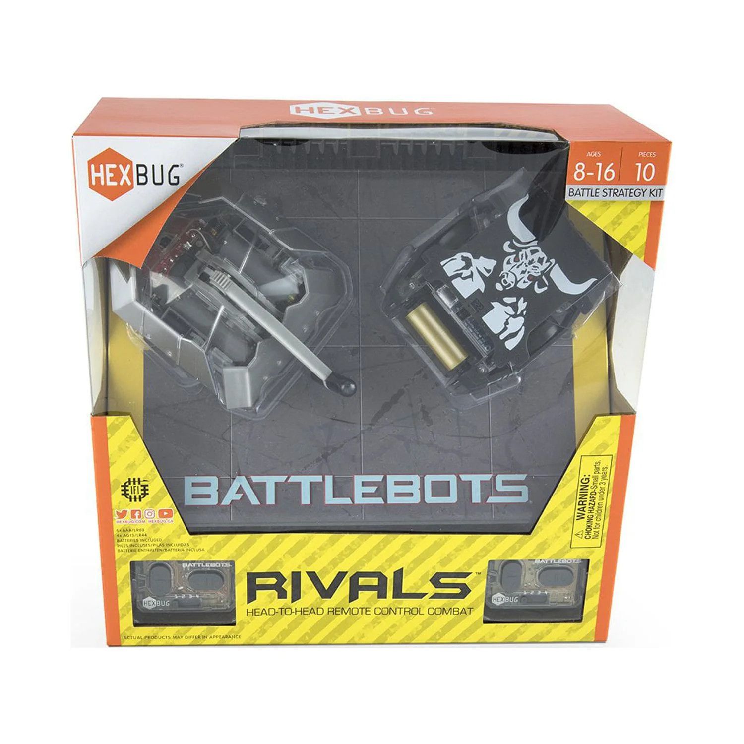HEX BUG BATTLEBOTS RIVALS V2 - BETA &amp; MINOTAUR