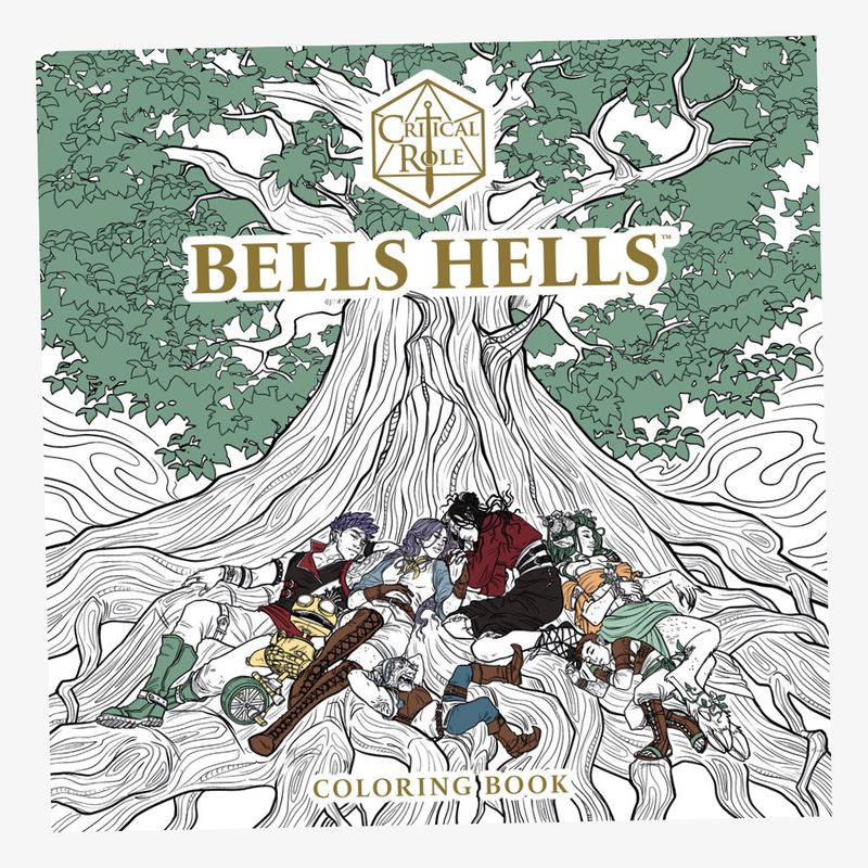COLORING BOOK CRITICAL ROLE BELLS HELLS