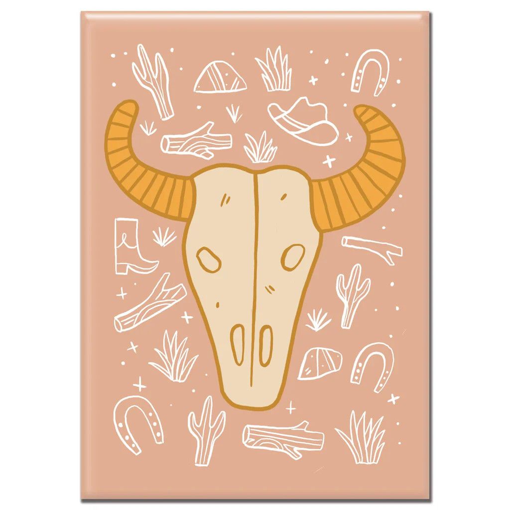 MAGNET - COW SKULL RANCH