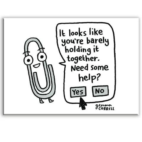 MAGNET - CLIPPY BY GEMMA CORRELL