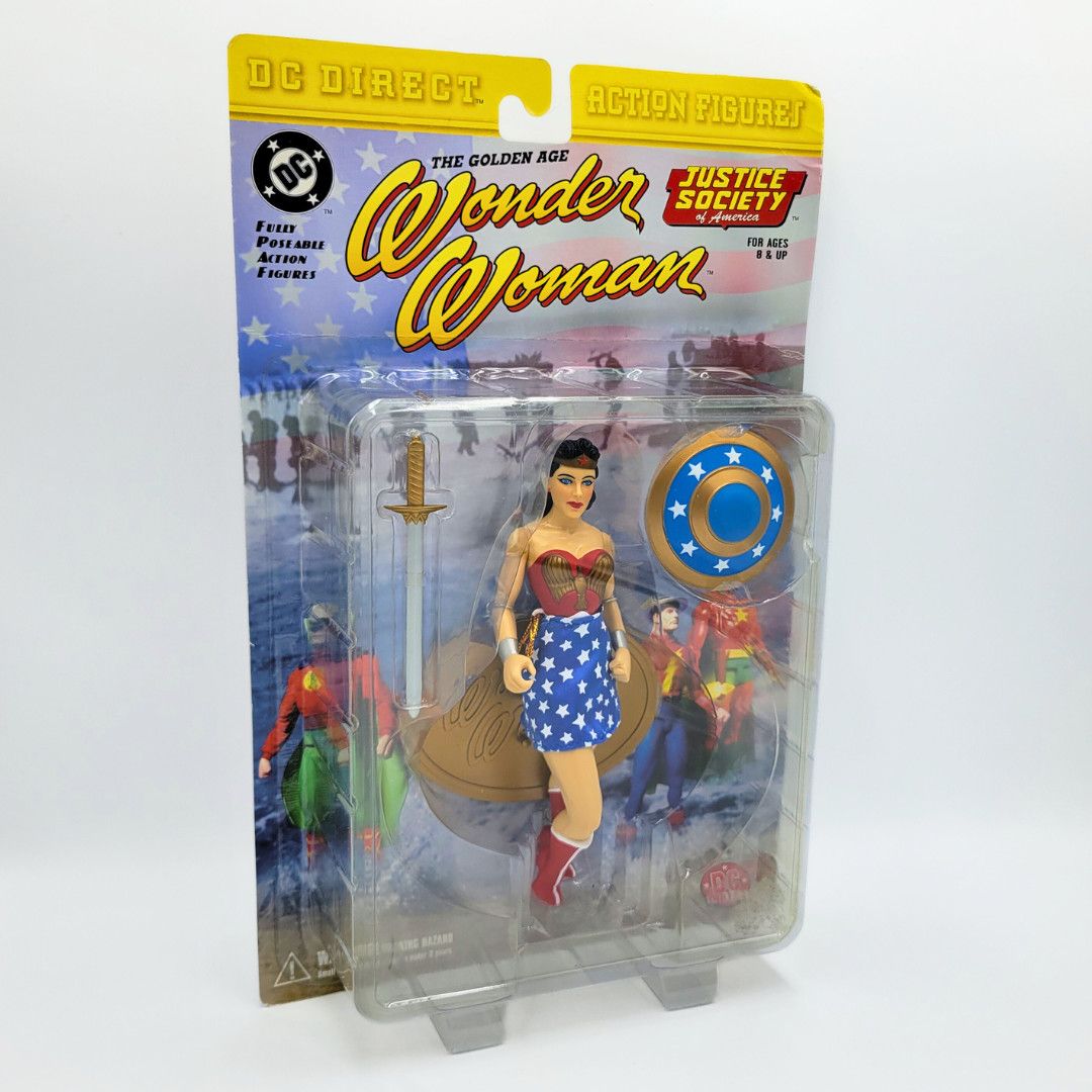 GOLDEN AGE JSA FIGURE - WONDER WOMAN (2000)