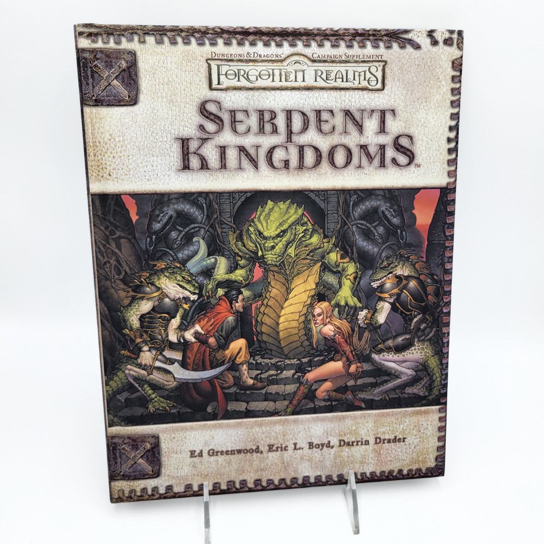 D&amp;D 3.5 - FORGOTTEN REALMS: SERPENT KINGDOMS (2004)